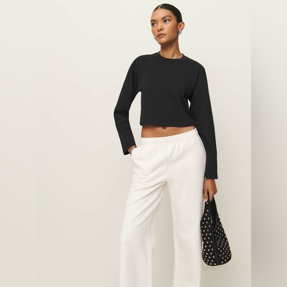 Asher Cropped Oversized Longsleeve Tee size S - Picture 4 of 8